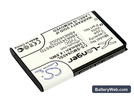 Verizon SCH-U680 Replacement Battery, 3.7V, 1300mAh, Li-ion 2