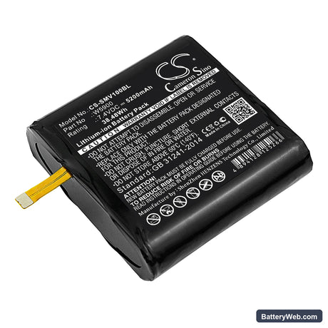 Sunmi V1 Replacement Battery, 7.4V, 5200mAh, Li-ion 1