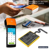 Sunmi P2 Pro Replacement Battery, 7.6V, 2400mAh, Li-Polymer 5