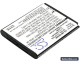 Samsung MV900 Replacement Battery, 3.7V, 600mAh, Li-ion 2