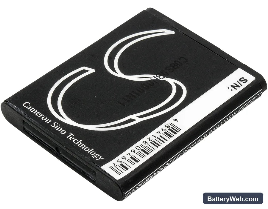 Samsung MV900 Replacement Battery, 3.7V, 600mAh, Li-ion 3