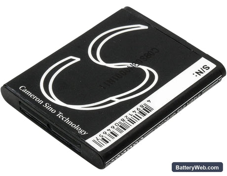 Samsung MV900 Replacement Battery, 3.7V, 600mAh, Li-ion 3