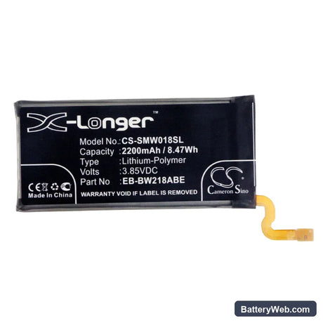 Samsung Galaxy Golden 5 Replacement Battery, 3.85V, 2200mAh, Li-Polymer 3
