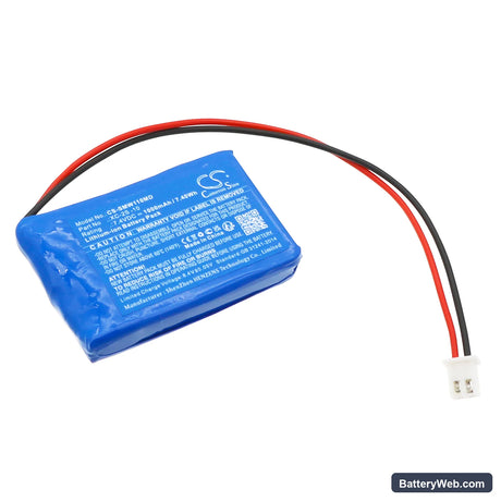 Sigma SW-11UVA Replacement Battery, 7.4V, 1000mAh, Li-ion 1