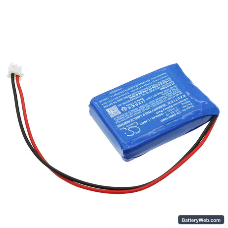 Sigma SW-11UVA Replacement Battery, 7.4V, 1000mAh, Li-ion 2