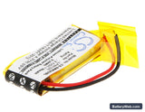 Sony NWZ-W202 Replacement Battery, 3.7V, 80mAh, Li-Polymer 2