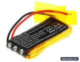 Sony NWZ-W202 Replacement Battery, 3.7V, 80mAh, Li-Polymer 3