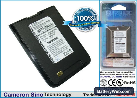 Samsung SCH-W579 Replacement Battery, 3.7V, 1000mAh, Li-ion 1