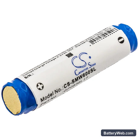 Sony MW600 Replacement Battery, 3.7V, 250mAh, Li-Polymer 1