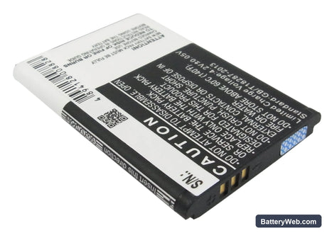Samsung SGH-C400 Replacement Battery, 3.7V, 850mAh, Li-ion 2
