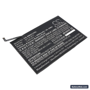 Samsung Galaxy Tab A9+ 5G 11 Replacement Battery, 3.85V, 6800mAh, Li-Polymer 1