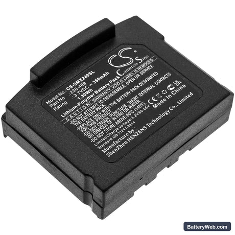 STEREOMAN ISI V2 Replacement Battery, 3.7V, 350mAh, Li-Polymer 1