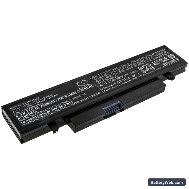 Samsung NP-X280 Replacement Battery, 7.4V, 3800mAh, Li-ion 1