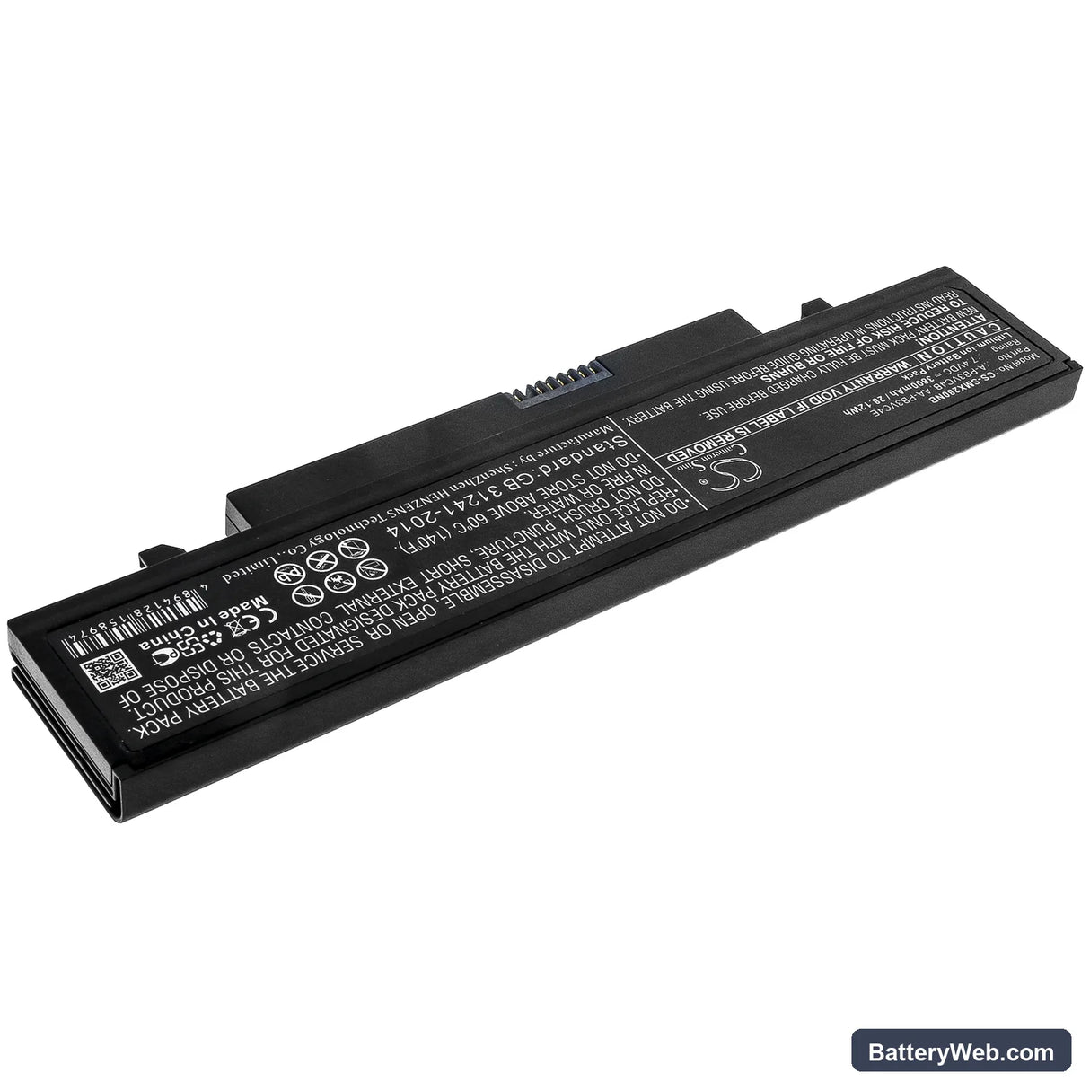 Samsung NP-X280 Replacement Battery, 7.4V, 3800mAh, Li-ion 2