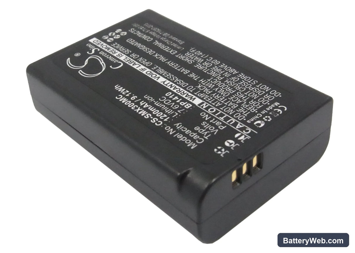 Samsung NX30 Replacement Battery, 7.6V, 1200mAh, Li-ion 2