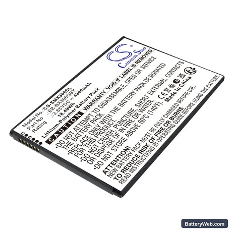 Samsung Galaxy Tab Active 5 (WiFi) Replacement Battery, 3.85V, 4800mAh, Li-Polymer 1