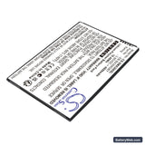 Samsung Galaxy Tab Active 5 (WiFi) Replacement Battery, 3.85V, 4800mAh, Li-Polymer 2