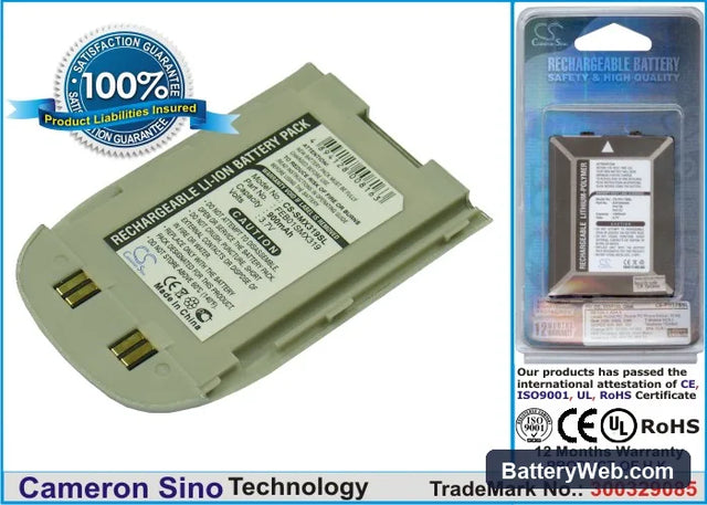 Samsung SCH-X319 Replacement Battery, 3.7V, 900mAh, Li-ion 1