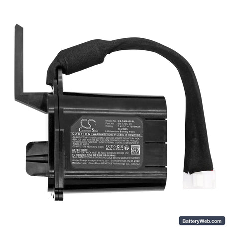 Samsung MX-ST40B Replacement Battery, 7.4V, 7200mAh, Li-ion 4