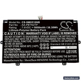 Samsung XE510C25-K01US Replacement Battery, 7.6V, 5050mAh, Li-Polymer 3
