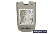 Samsung X620 Replacement Battery, 3.7V, 700mAh, Li-ion 6