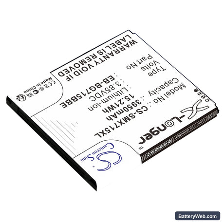 Samsung Galaxy Xcover Pro Replacement Battery, 3.85V, 3950mAh, Li-ion 2