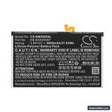Samsung Galaxy Tab S10+ Replacement Battery, 3.86V, 9800mAh, Li-Polymer 3