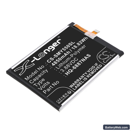 Samsung Galaxy F55 5G Replacement Battery, 3.88V, 4850mAh, Li-Polymer 1