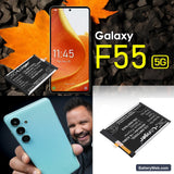 Samsung Galaxy F55 5G Replacement Battery, 3.88V, 4850mAh, Li-Polymer 5