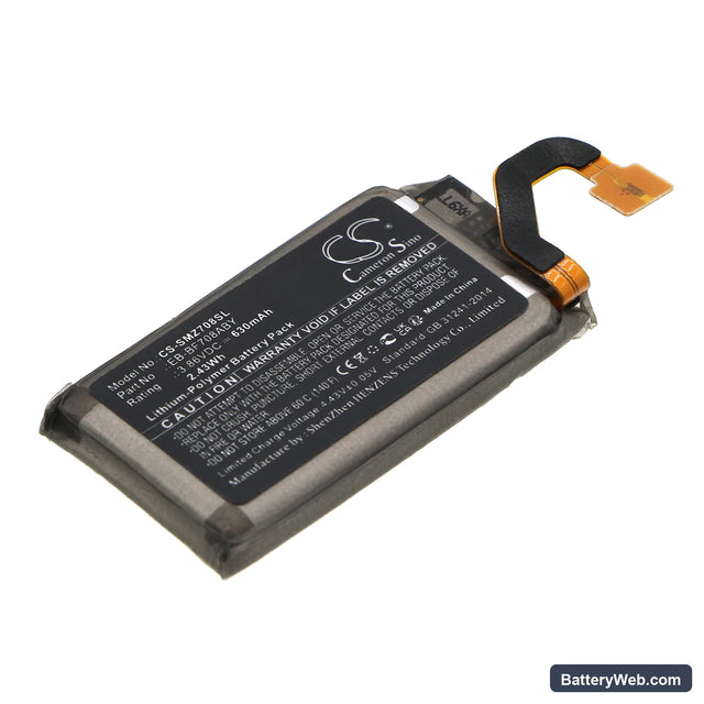 Samsung Galaxy Z Flip F707U Replacement Battery, 3.86V, 630mAh, Li-Polymer 1