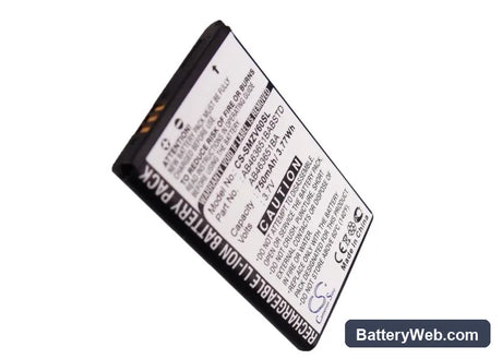 Samsung SGH-ZV60 Replacement Battery, 3.7V, 750mAh, Li-ion 5