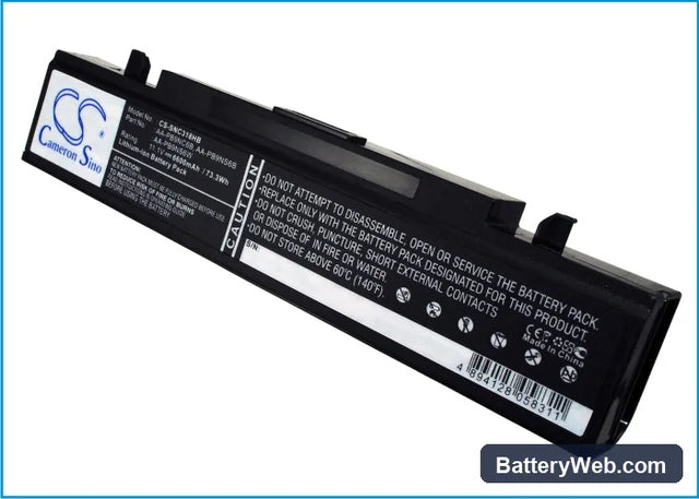 Samsung Q318 Replacement Battery, 11.1V, 6600mAh, Li-ion 1