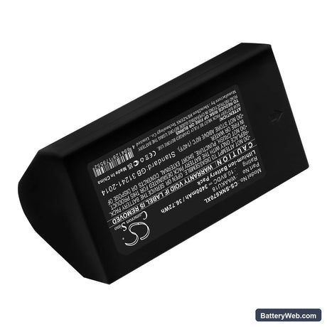 Sonel KT-670 Replacement Battery, 10.8V, 3400mAh, Li-ion 2