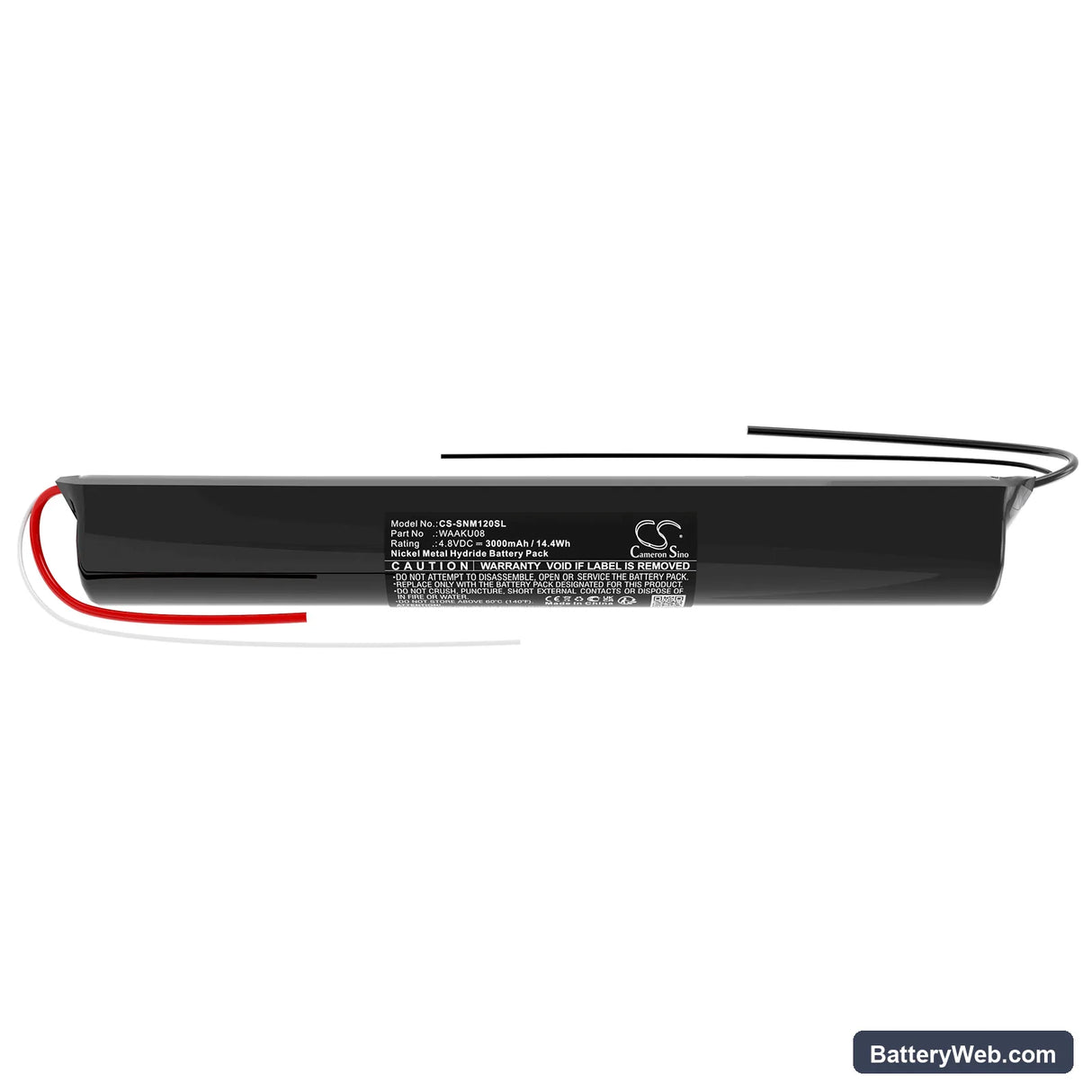 Sonel Resistivity meters Replacement Battery, 4.8V, 3000mAh, Ni-MH 3
