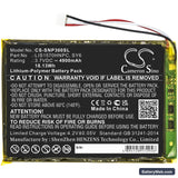 Sony PHA-3 Replacement Battery, 3.7V, 4900mAh, Li-Polymer 3
