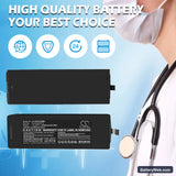 SonoScape Replacement Battery, 14.4V, 6500mAh, Li-ion 6