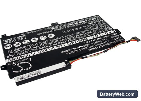 Samsung NP470 Replacement Battery, 10.8V, 3950mAh, Li-ion 2