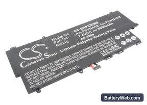 Samsung NP-530 Replacement Battery, 7.4V, 6000mAh, Li-Polymer 1