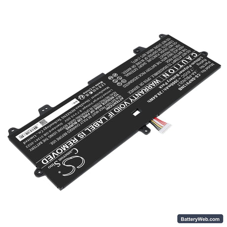 Samsung Notebook 9 13.3" Replacement Battery, 7.6V, 3900mAh, Li-Polymer 2