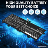 Samsung Notebook 9 13.3" Replacement Battery, 7.6V, 3900mAh, Li-Polymer 7