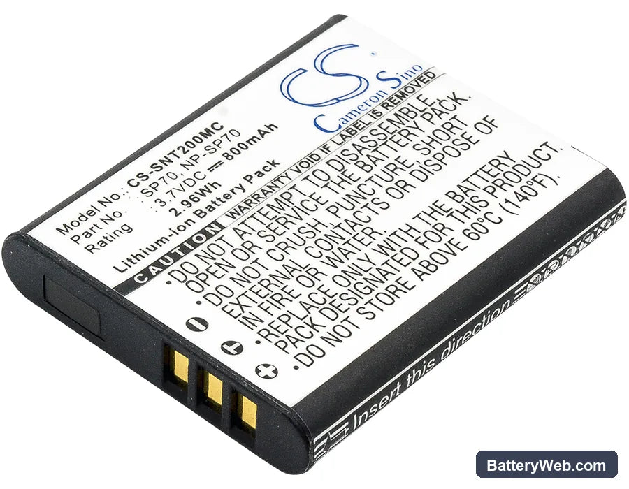 Sony MDR-100ABN Replacement Battery, 3.7V, 800mAh, Li-ion 1