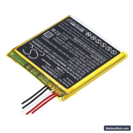Sony NW-WM1A Replacement Battery, 3.7V, 1900mAh, Li-Polymer 2