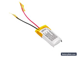 Sony NWZ-W262 Replacement Battery, 3.7V, 150mAh, Li-Polymer 4