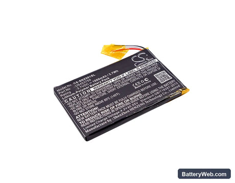 Sony NWZ-ZX1 Replacement Battery, 3.7V, 1000mAh, Li-Polymer 1