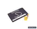 Sony NWZ-ZX1 Replacement Battery, 3.7V, 1000mAh, Li-Polymer 4