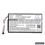 Sony PS Vita Replacement Battery, 3.7V, 2200mAh, Li-Polymer 3