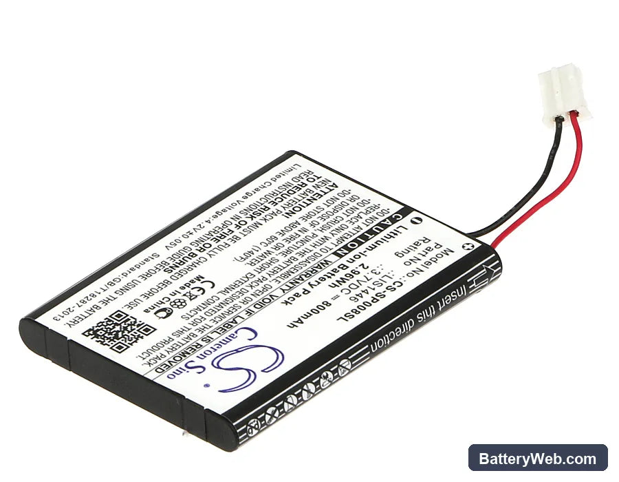 Sony CECHZK1GB Replacement Battery, 3.7V, 800mAh, Li-ion 2