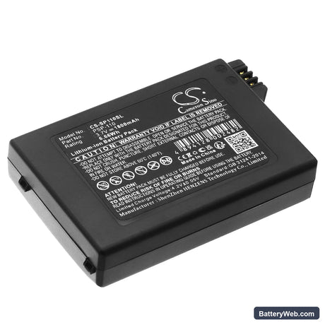 Sony PSP-1000 Replacement Battery, 3.7V, 1800mAh, Li-ion 1