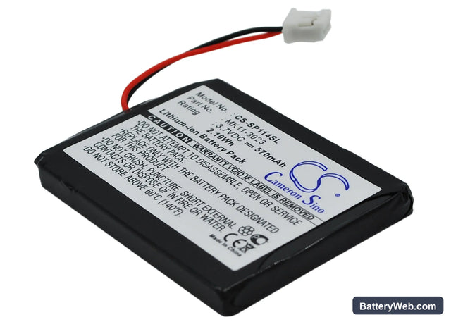 Sony PS3 Wireless Qwerty Keypad Replacement Battery, 3.7V, 570mAh, Li-ion 1