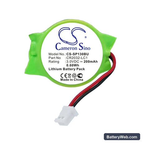 Sony PS3 Replacement Battery, 3V, 200mAh, Lithium 3